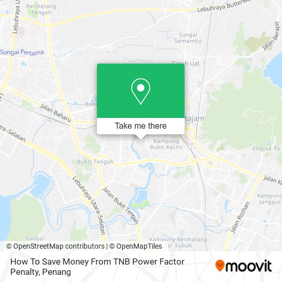 How To Save Money From TNB Power Factor Penalty map