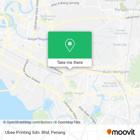 Ubee Printing Sdn. Bhd map