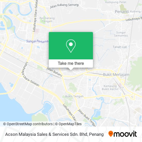 Peta Acson Malaysia Sales & Services Sdn. Bhd