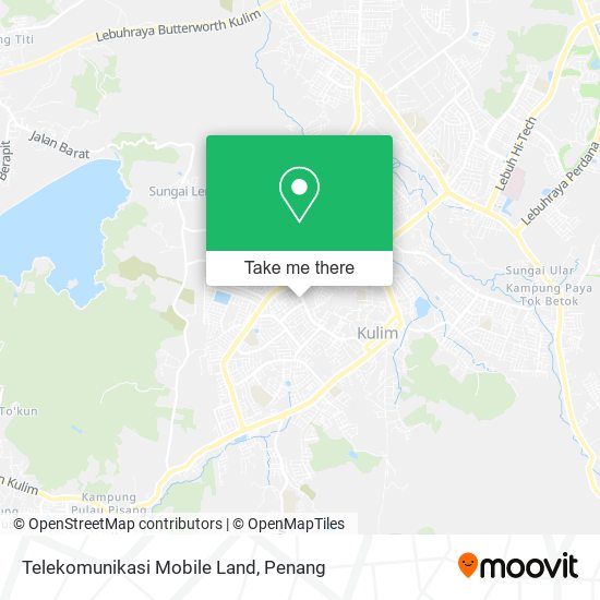 Telekomunikasi Mobile Land map