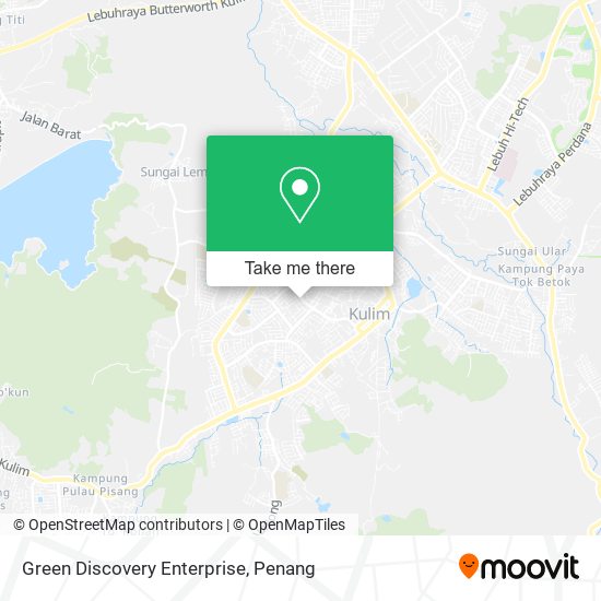 Green Discovery Enterprise map