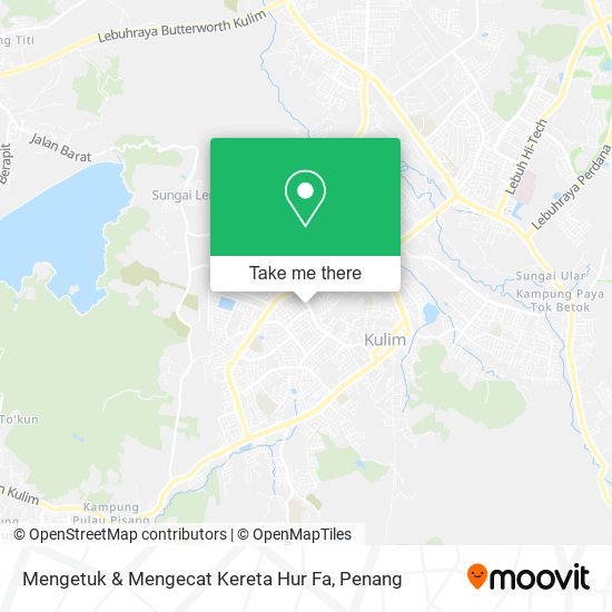 Peta Mengetuk & Mengecat Kereta Hur Fa