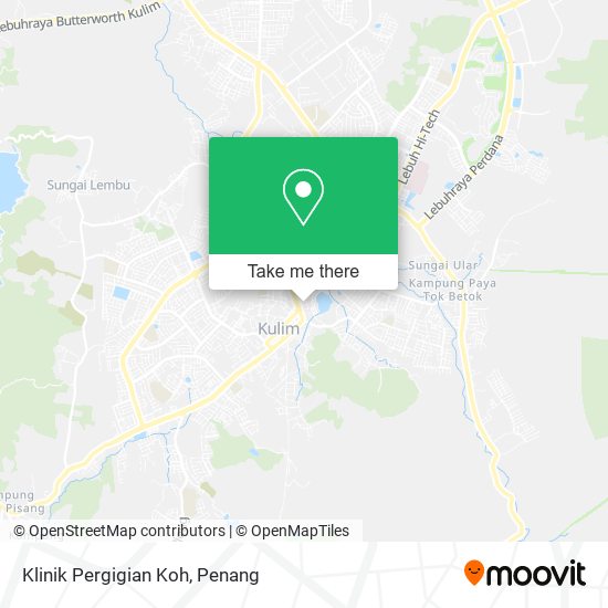 Klinik Pergigian Koh map