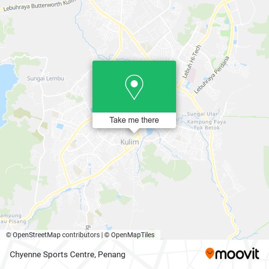 Chyenne Sports Centre map