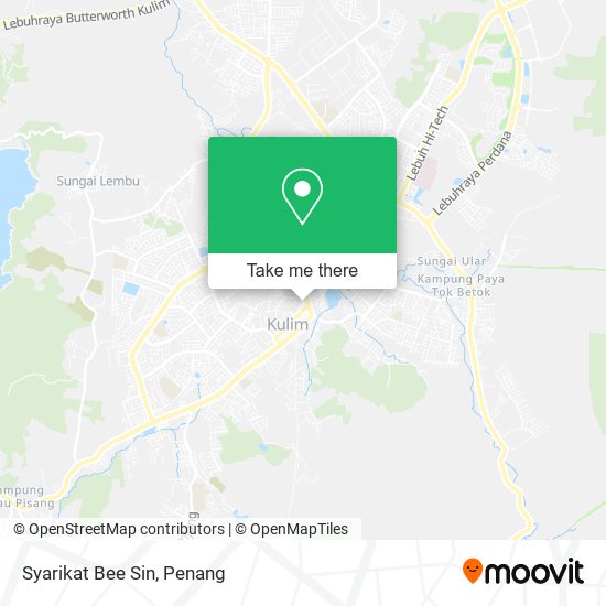 Syarikat Bee Sin map