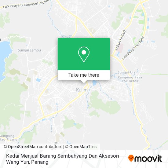 Kedai Menjual Barang Sembahyang Dan Aksesori Wang Yun map