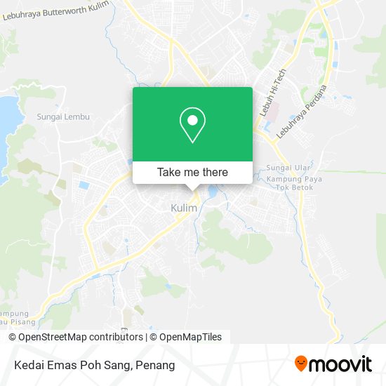 Kedai Emas Poh Sang map