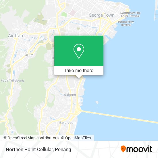 Northen Point Cellular map