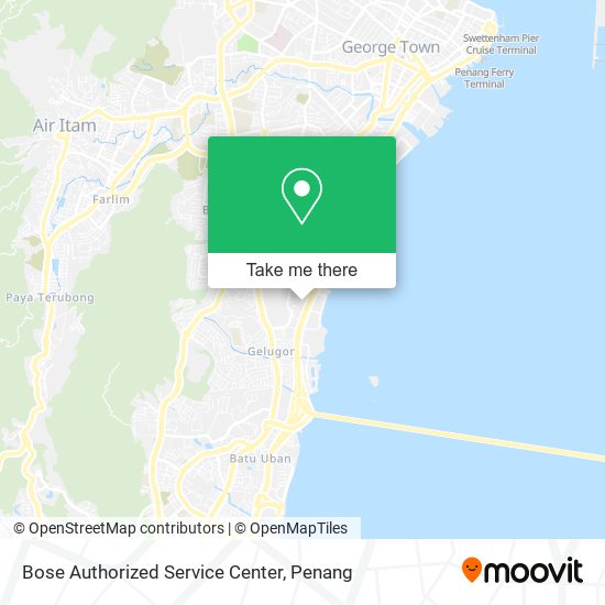 Bose Authorized Service Center map