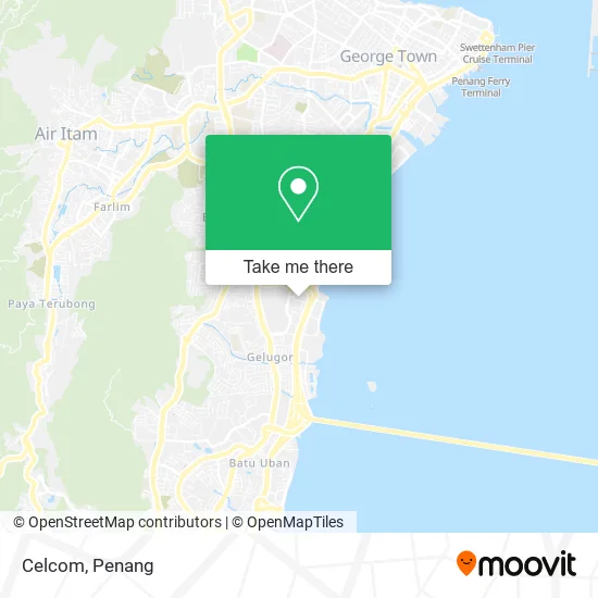Celcom map