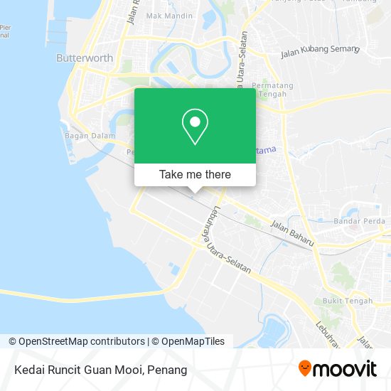 Kedai Runcit Guan Mooi map