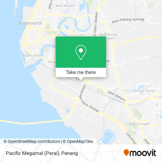 Pacific Megamal (Perai) map