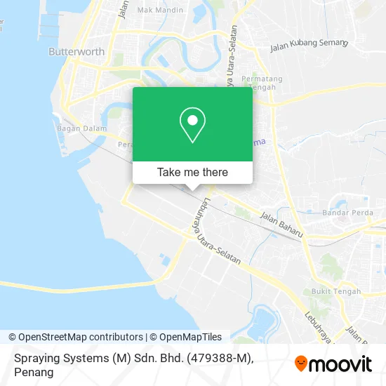 Spraying Systems (M) Sdn. Bhd. (479388-M) map