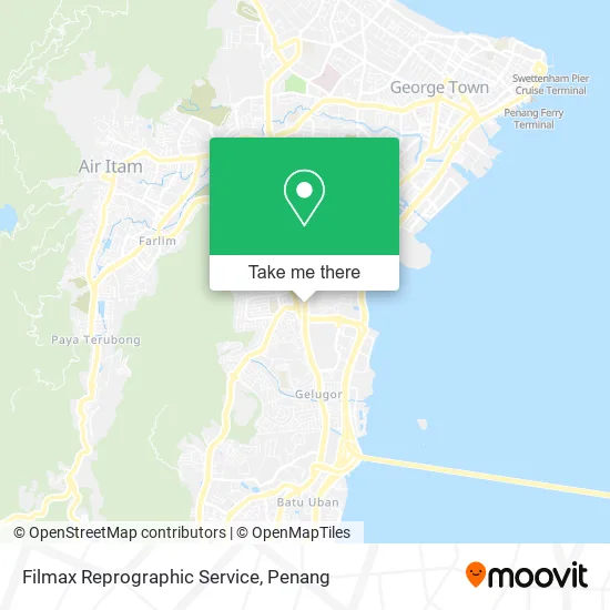 Filmax Reprographic Service map