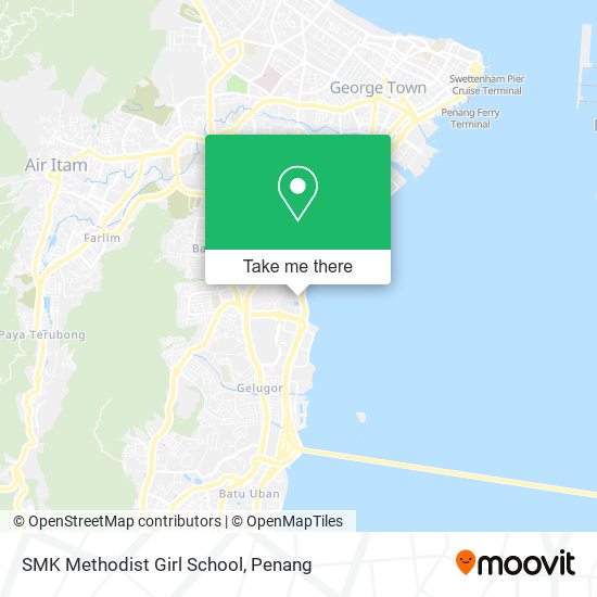 SMK Methodist Girl School map