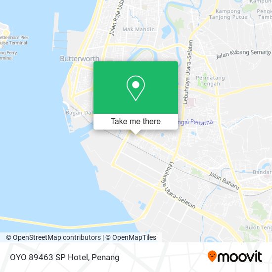 OYO 89463 SP Hotel map