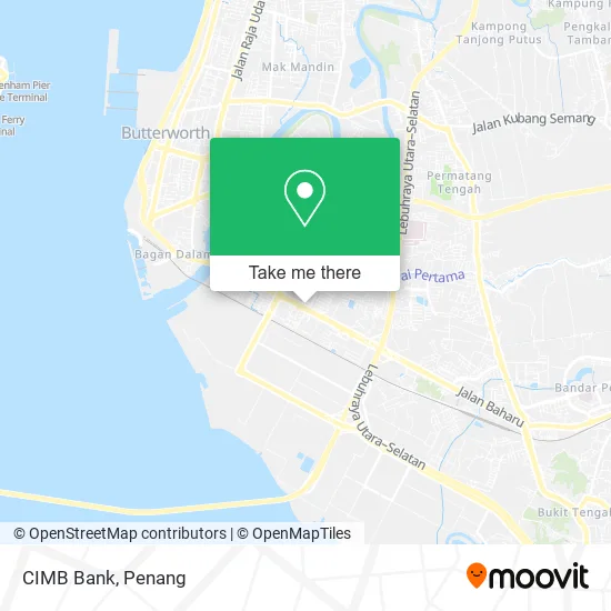 CIMB Bank map