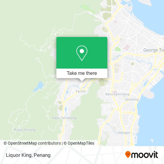 Liquor King map