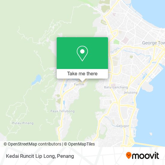 Kedai Runcit Lip Long map