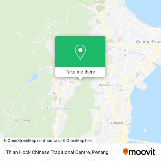 Thian Hock Chinese Traditional Centre map