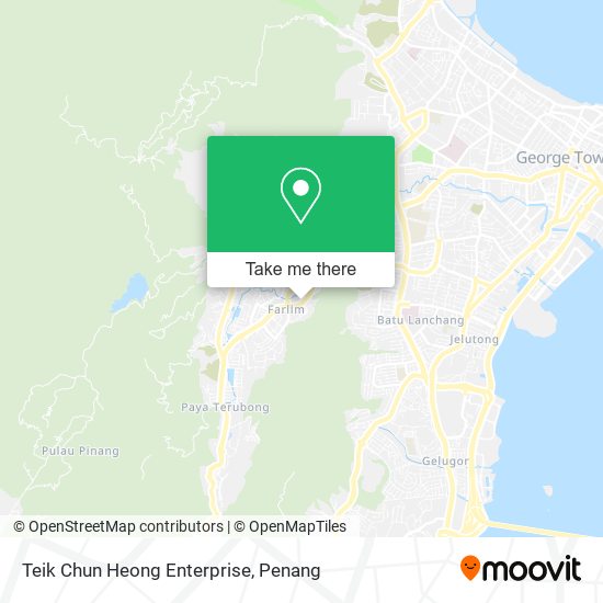 Peta Teik Chun Heong Enterprise