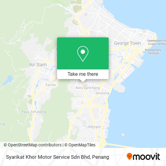 Peta Syarikat Khor Motor Service Sdn Bhd