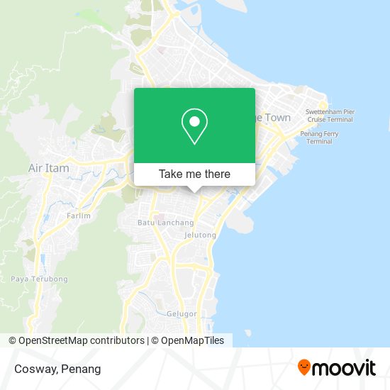 Cosway map