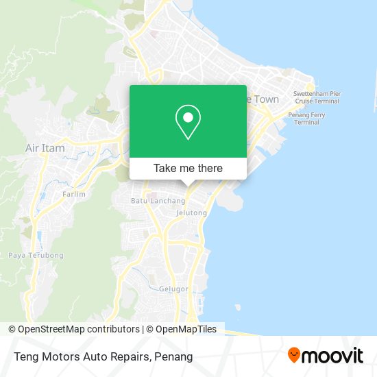Peta Teng Motors Auto Repairs