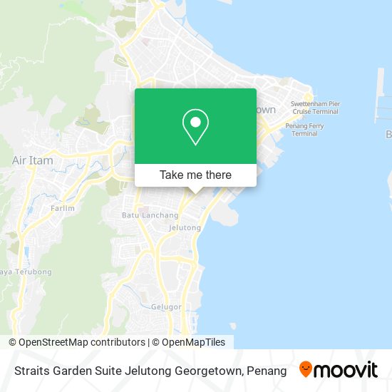 Straits Garden Suite Jelutong Georgetown map
