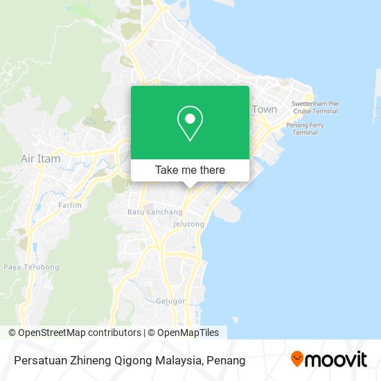 Peta Persatuan Zhineng Qigong Malaysia