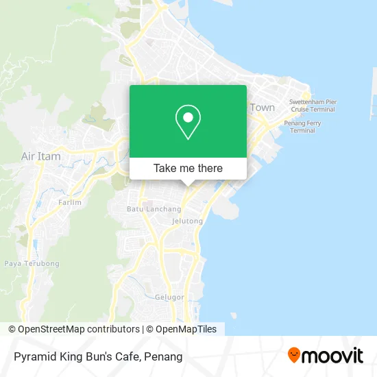 Pyramid King Bun's Cafe map