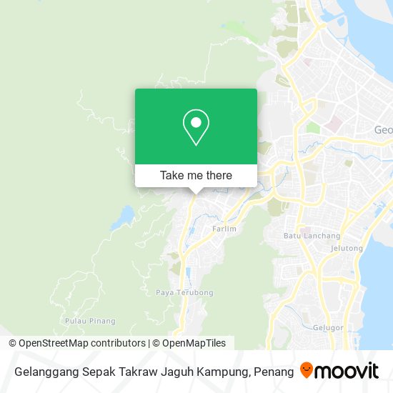 Gelanggang Sepak Takraw Jaguh Kampung map