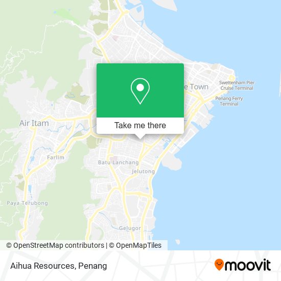 Aihua Resources map