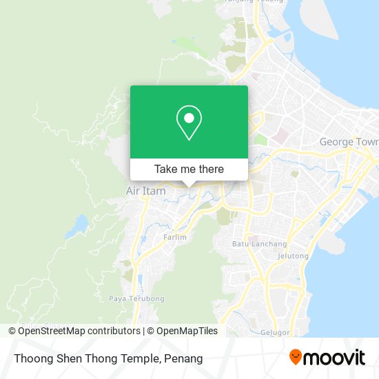Thoong Shen Thong Temple map
