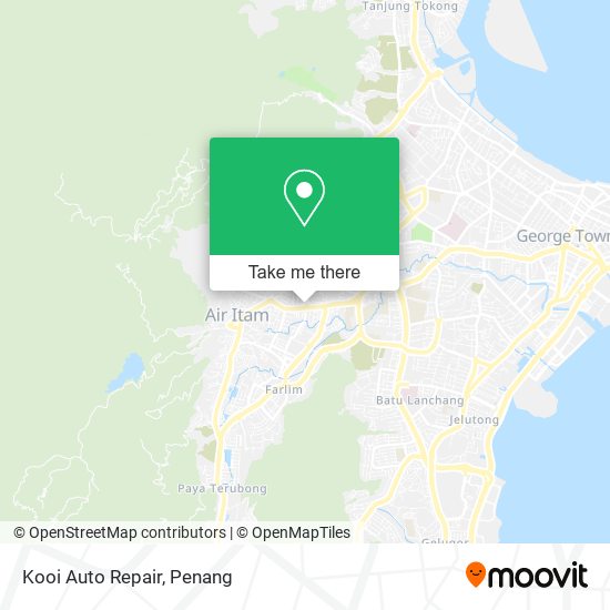 Kooi Auto Repair map