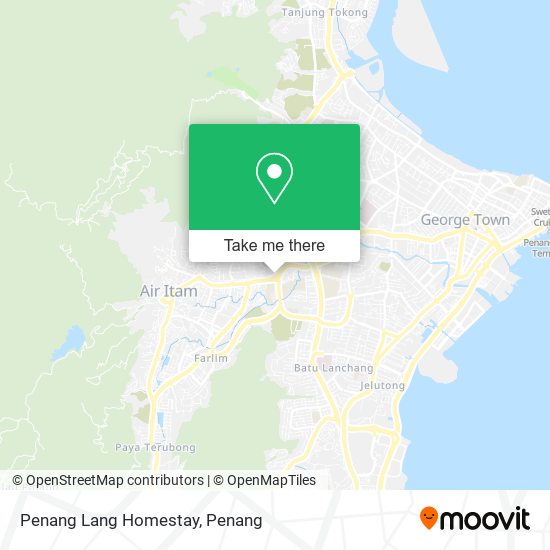 Penang Lang Homestay map