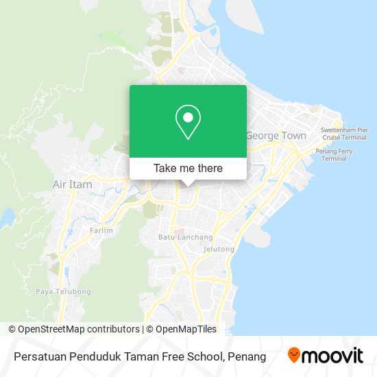 Peta Persatuan Penduduk Taman Free School