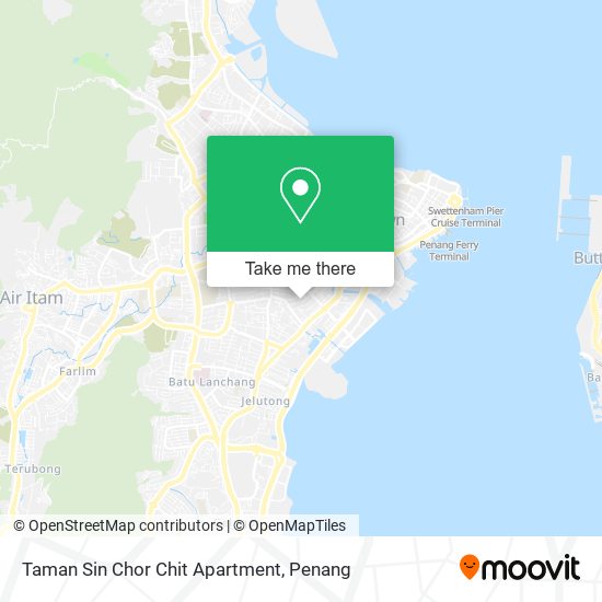 Peta Taman Sin Chor Chit Apartment