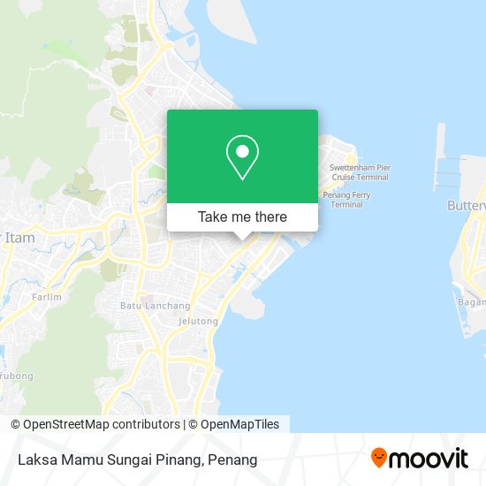 Peta Laksa Mamu Sungai Pinang