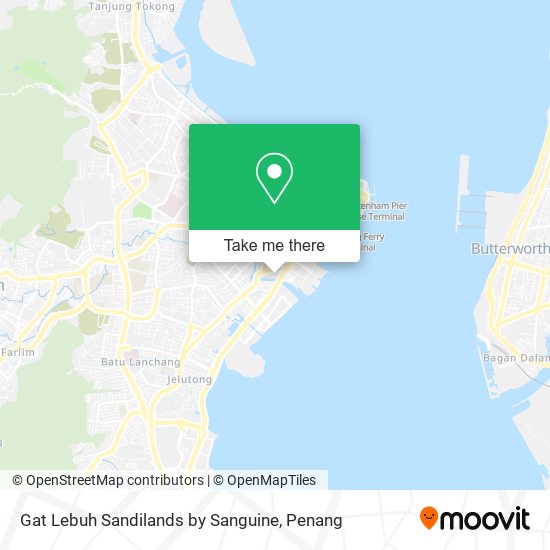 Gat Lebuh Sandilands by Sanguine map