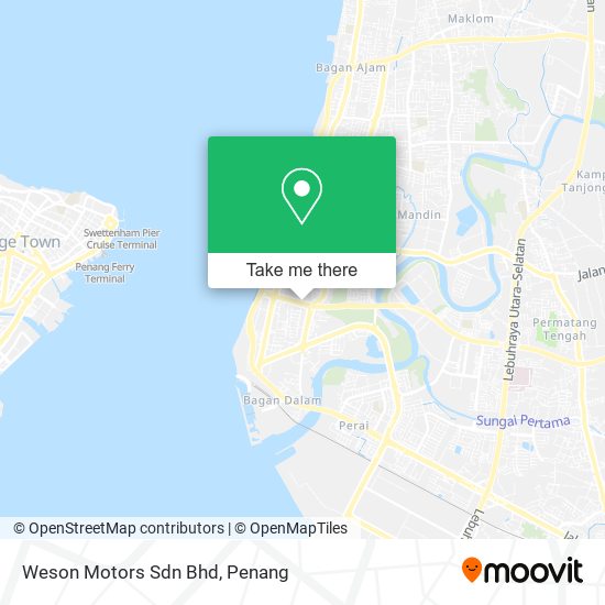 Peta Weson Motors Sdn Bhd