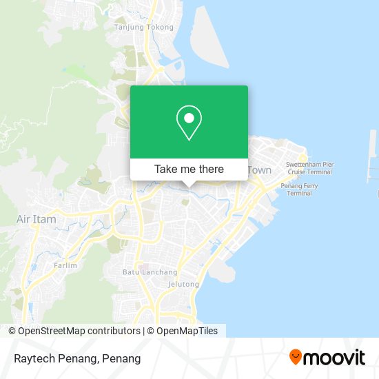 Raytech Penang map