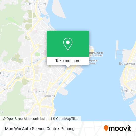 Peta Mun Wai Auto Service Centre