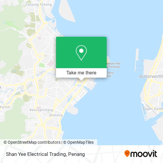 Shan Yee Electrical Trading map