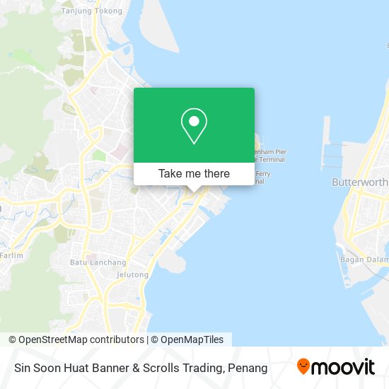 Sin Soon Huat Banner & Scrolls Trading map