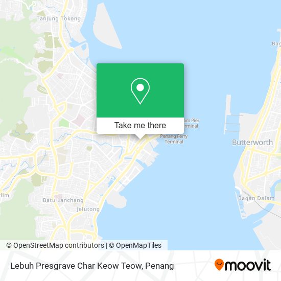 Lebuh Presgrave Char Keow Teow map