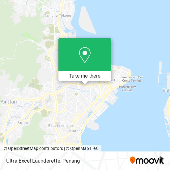 Ultra Excel Launderette map