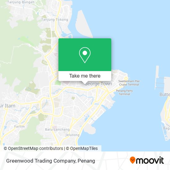 Greenwood Trading Company map