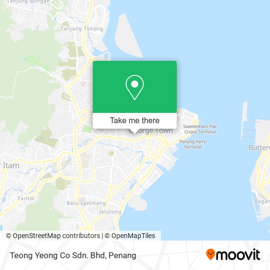 Teong Yeong Co Sdn. Bhd map