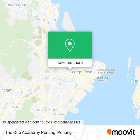 The One Academy Penang map